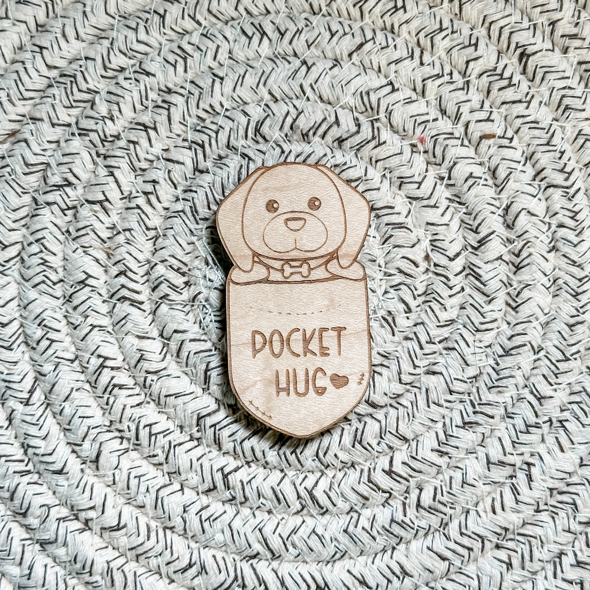 Animal Pocket Hugs • Wooden Tokens • For Family & Friends - Image 8