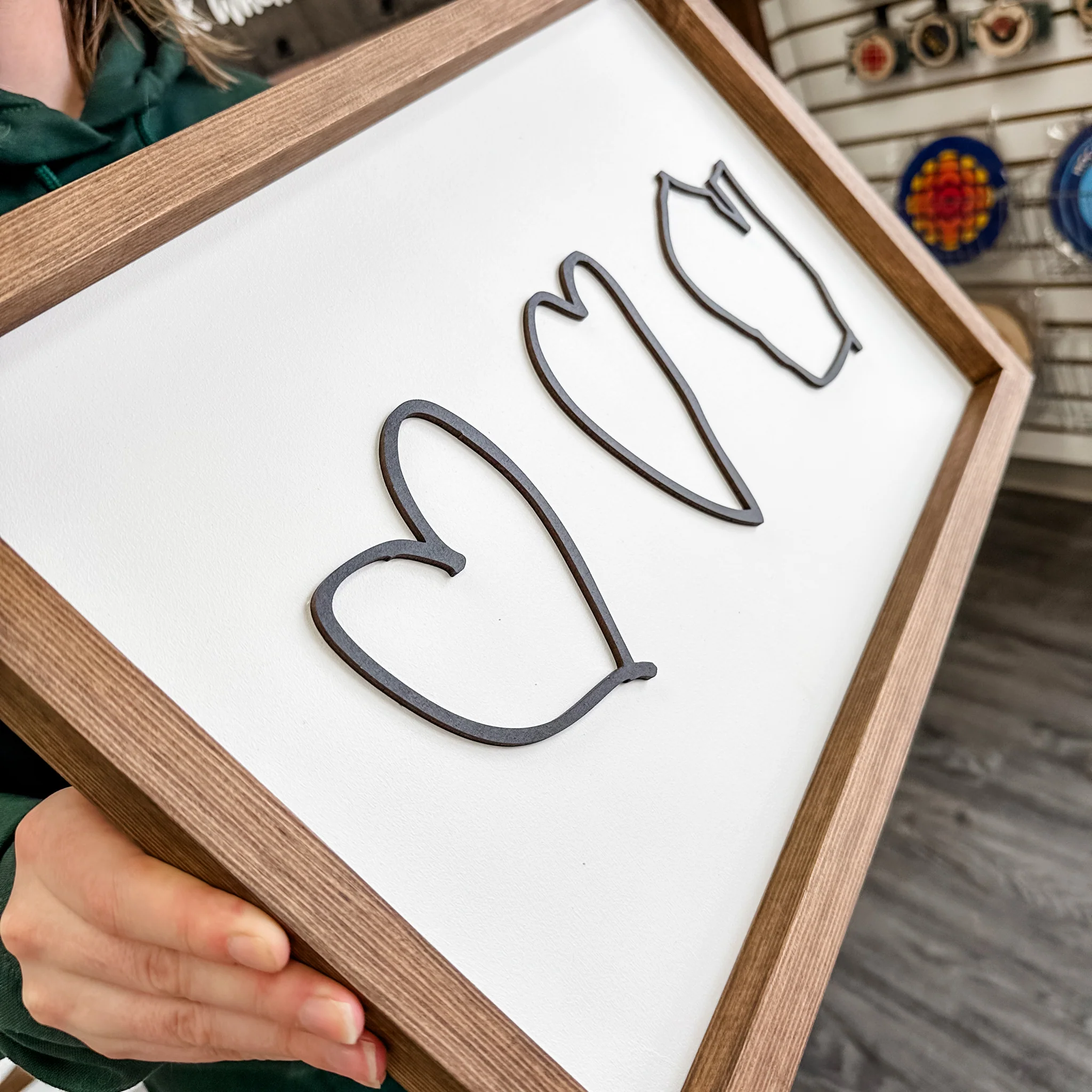 Heart Handwriting Artwork - Image 3
