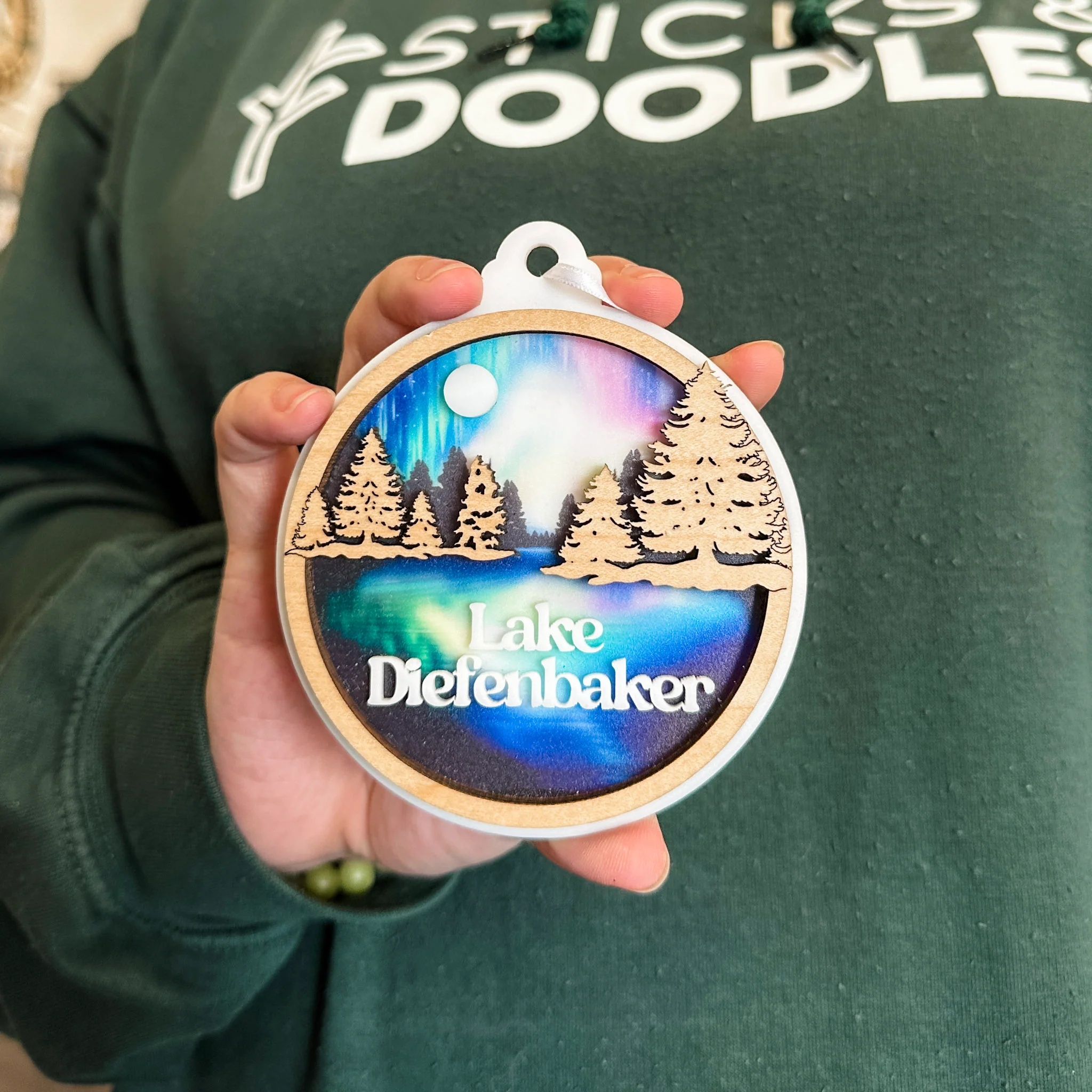 Custom Lake Ornament - Image 3