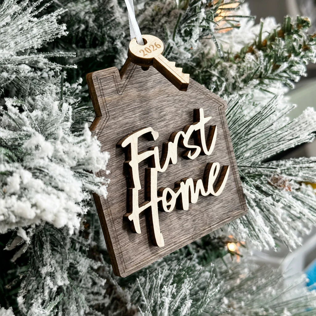 First / New Home with Year Ornament - Image 7