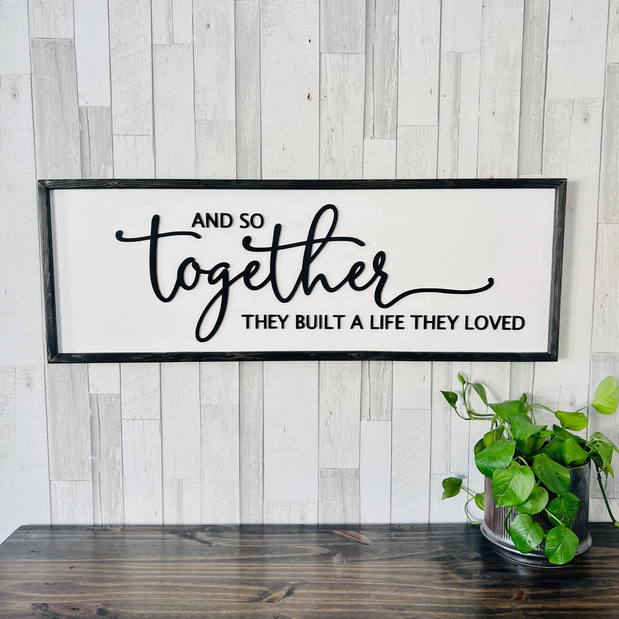 Framed Quote Signs - Image 7