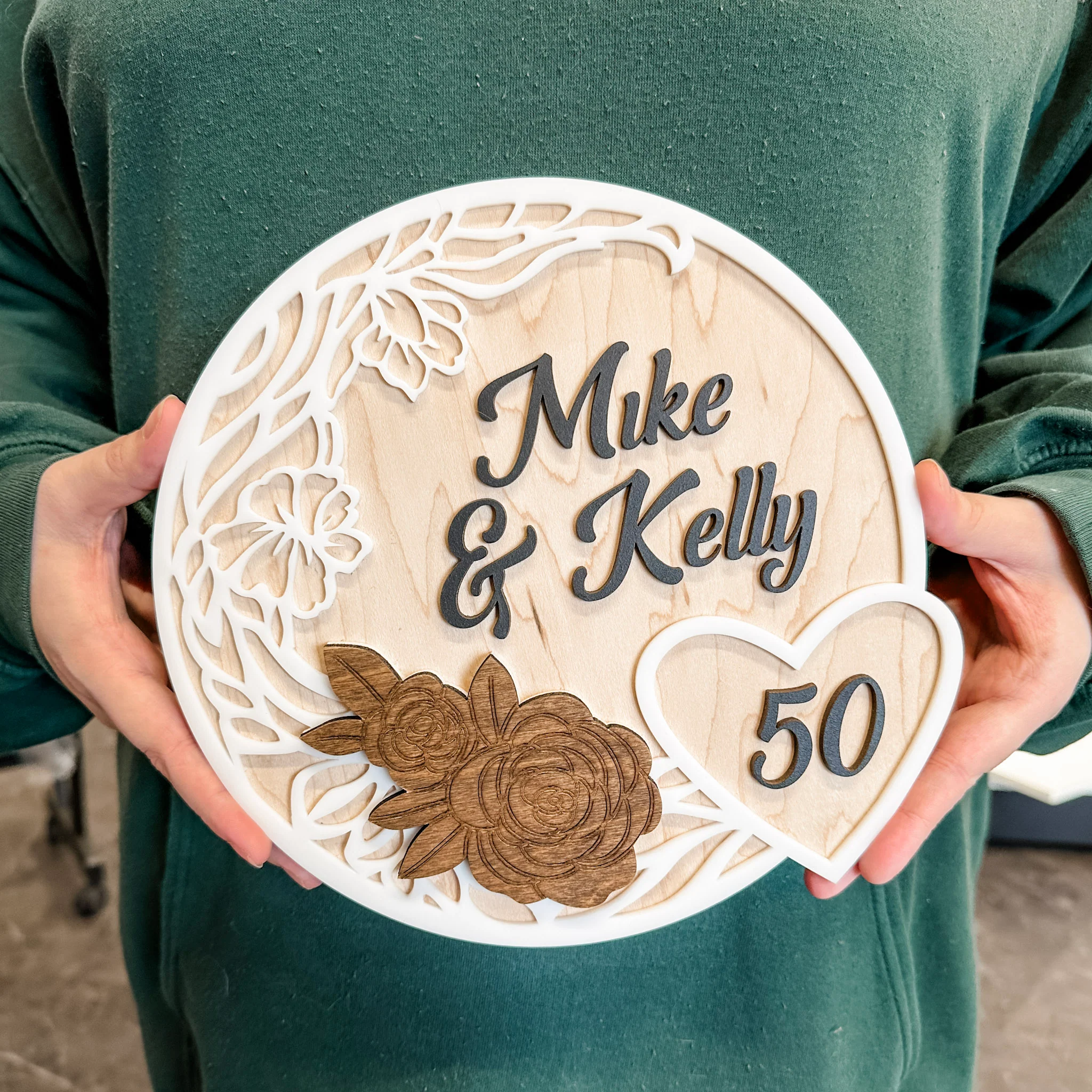 Milestone Anniversary Mini Sign