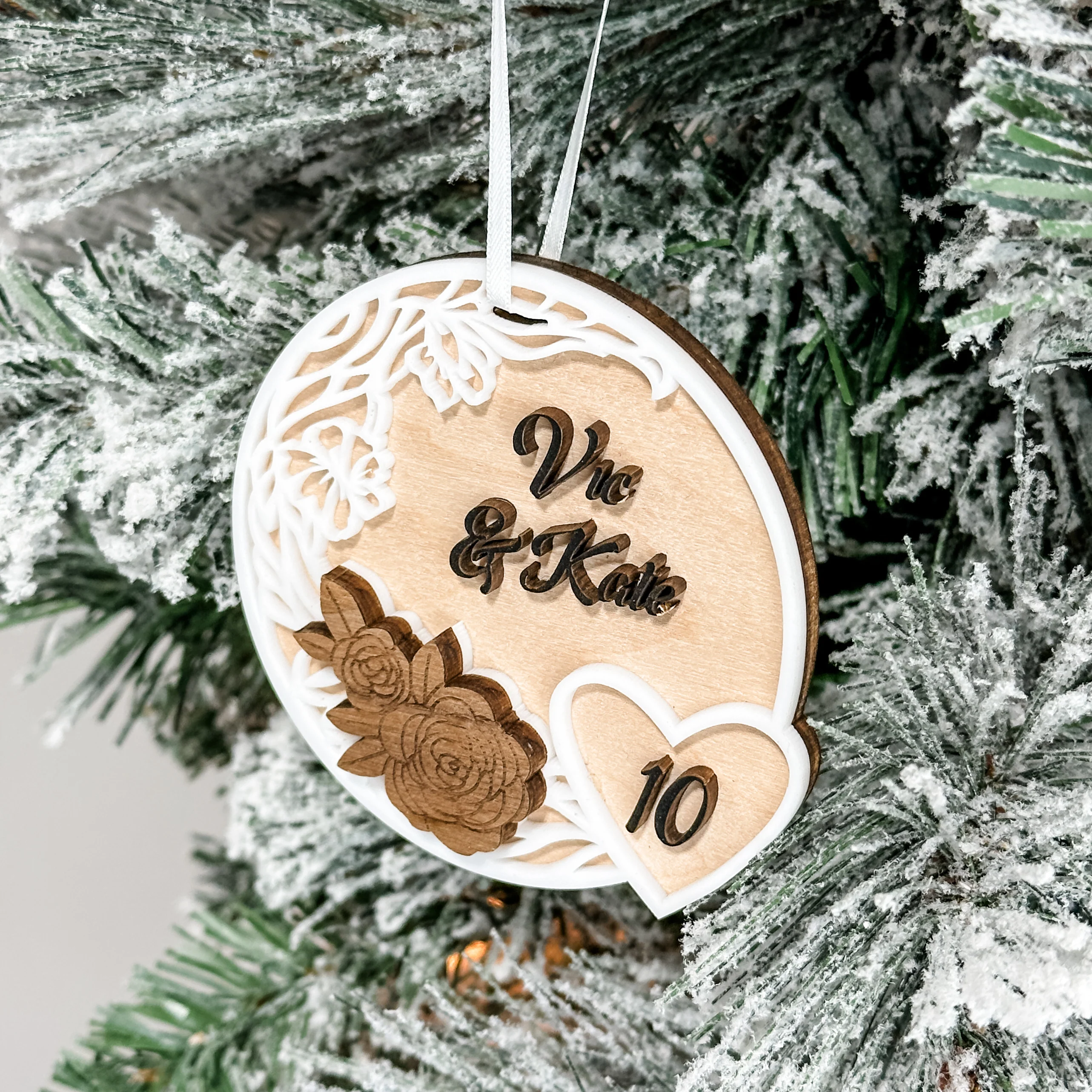 Milestone Anniversary Ornament - Image 3
