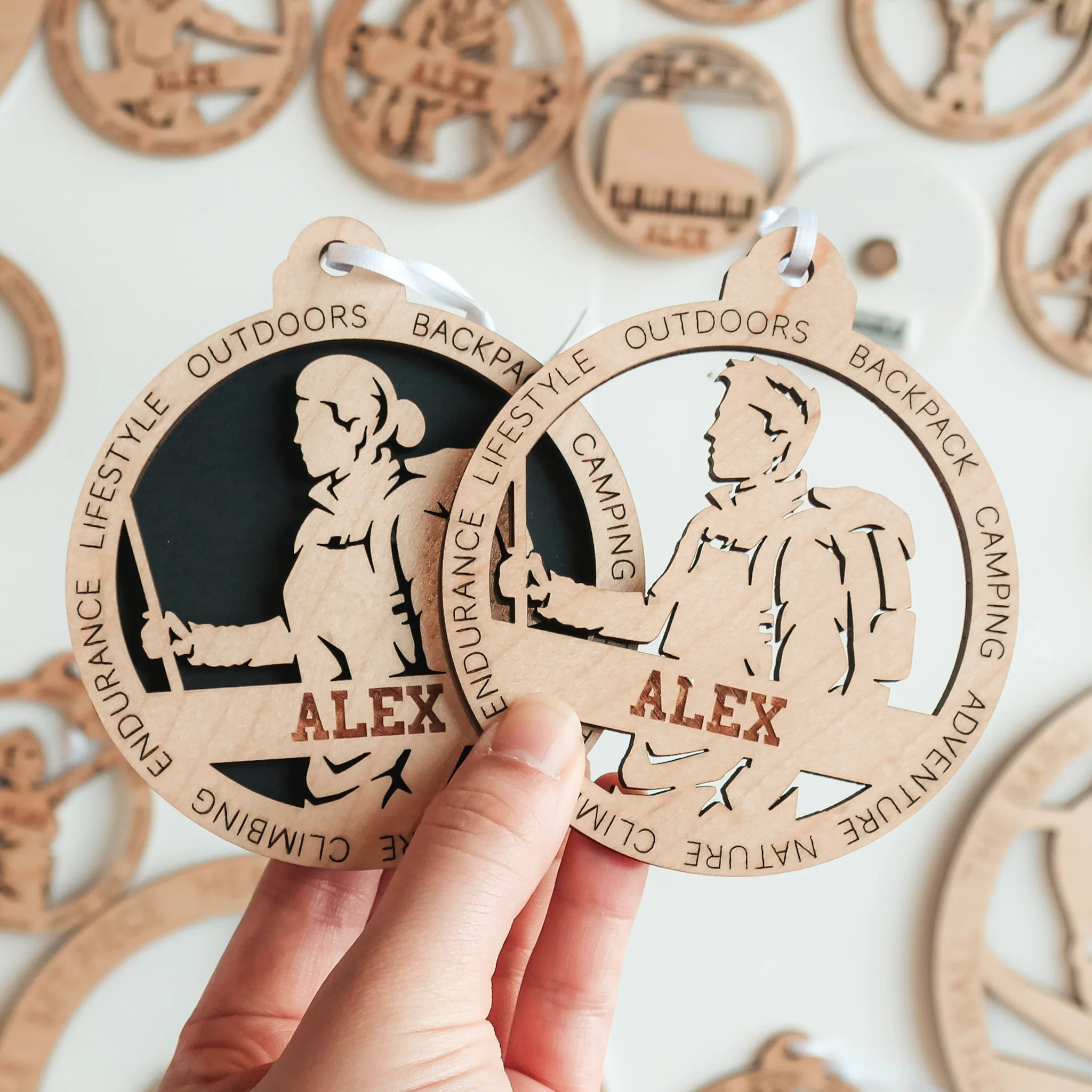 Personalized Outdoor Recreation Ornaments (Hunting, Fishing, and 14 Others) - Image 11