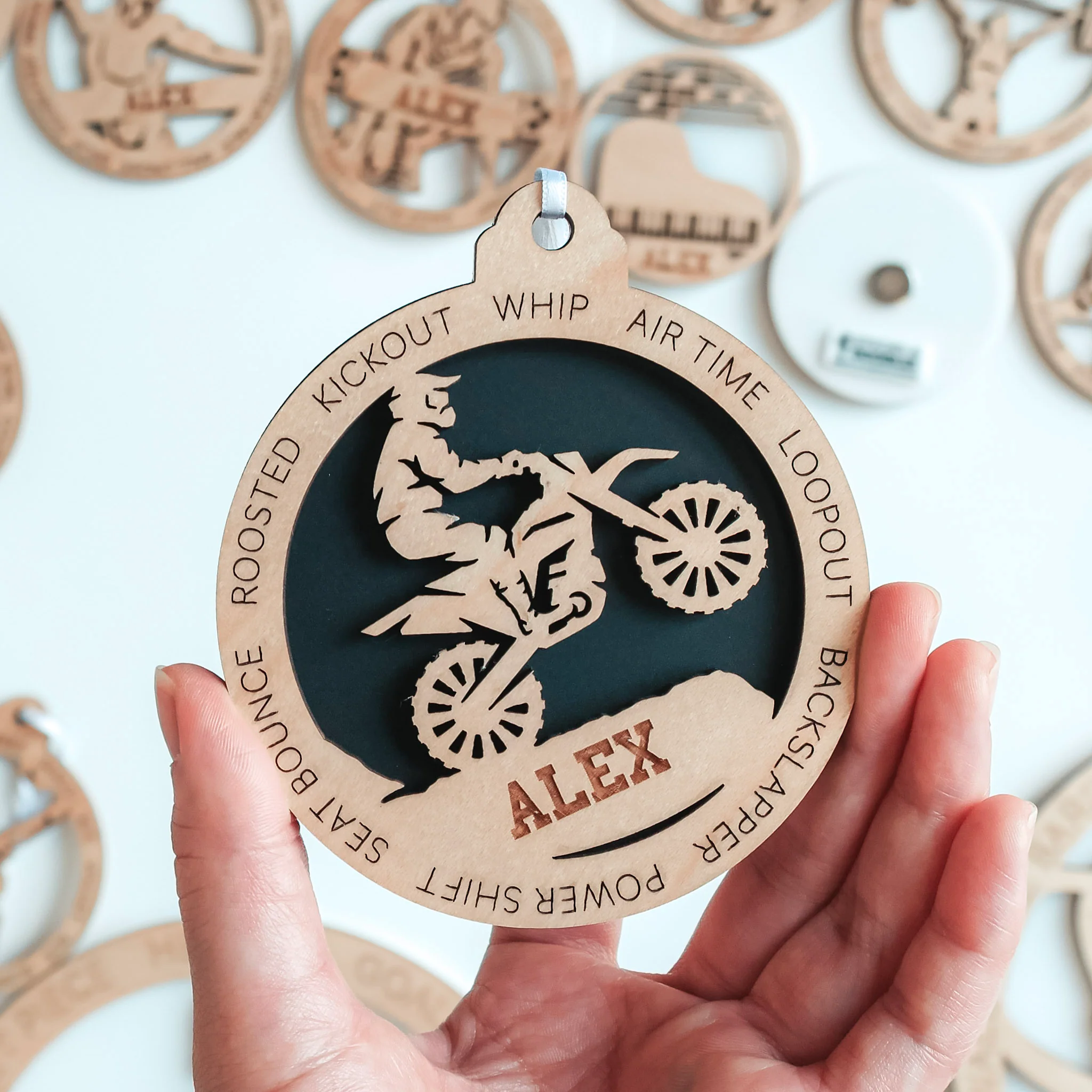 Personalized Outdoor Recreation Ornaments (Hunting, Fishing, and 14 Others) - Image 15