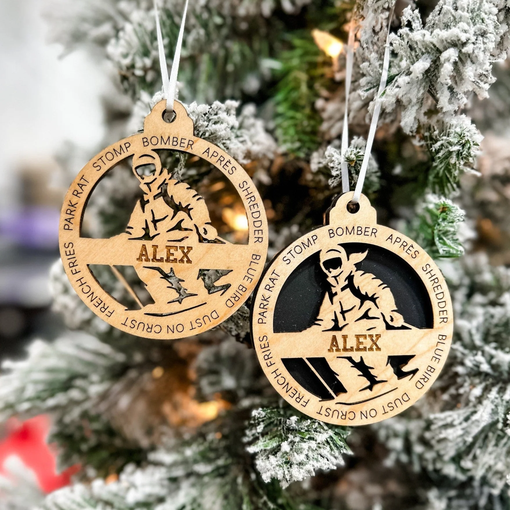 Personalized Outdoor Recreation Ornaments (Hunting, Fishing, and 14 Others) - Image 24