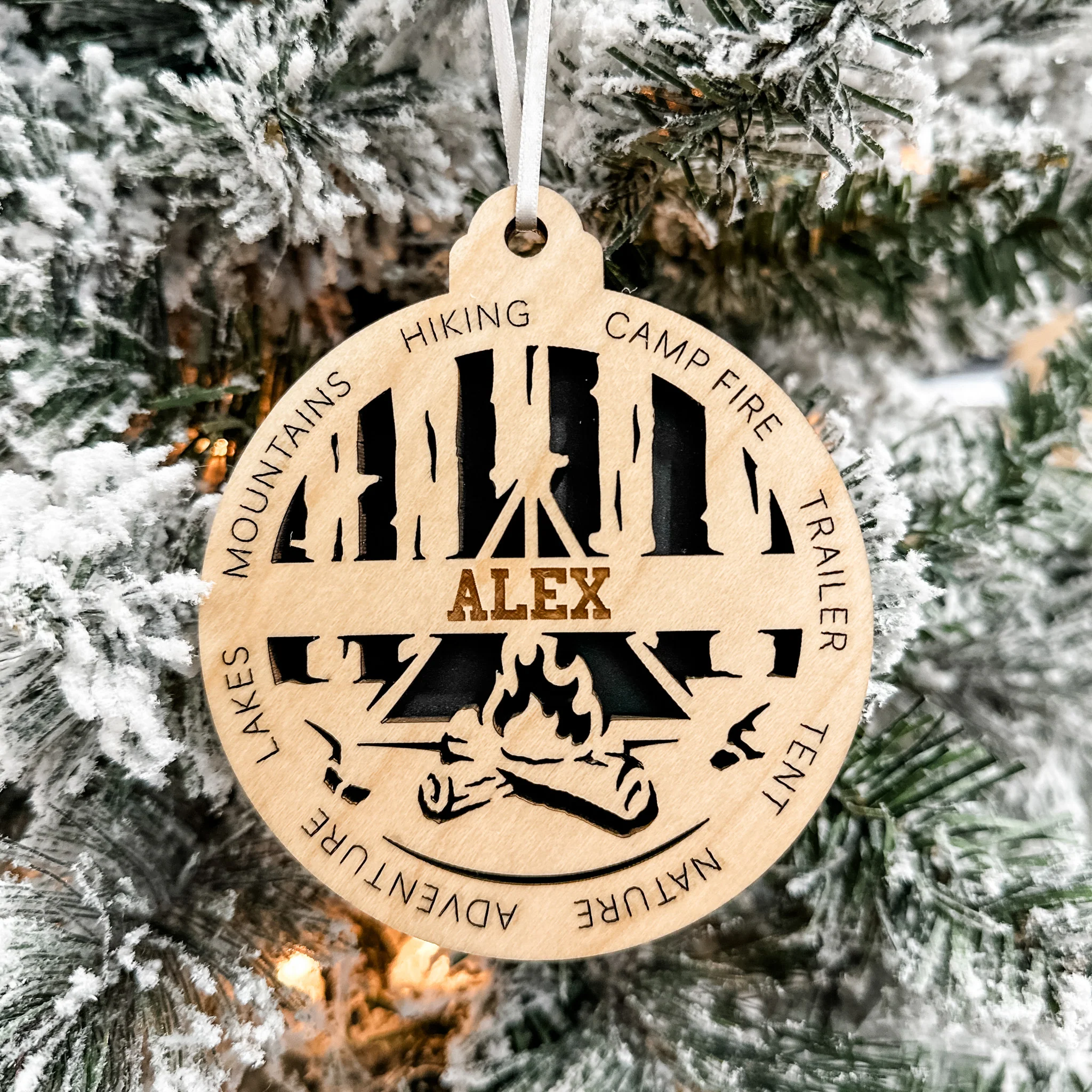 Personalized Outdoor Recreation Ornaments (Hunting, Fishing, and 14 Others) - Image 6