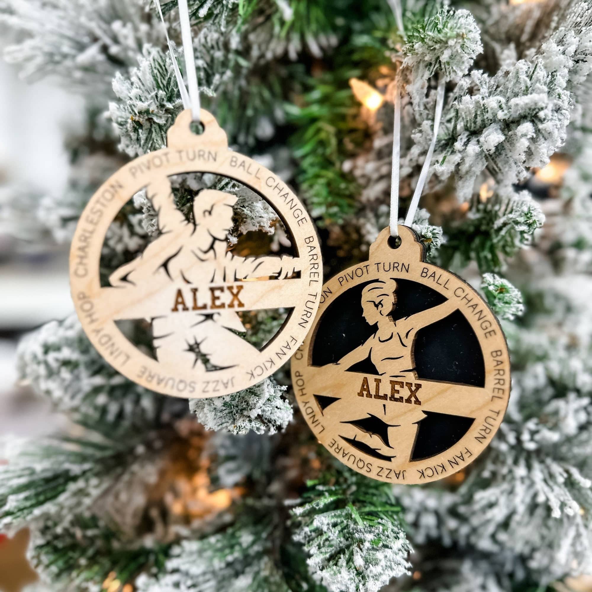 Personalized Dance Ornaments (Jazz, Ballet, and 2 More) - Image 2