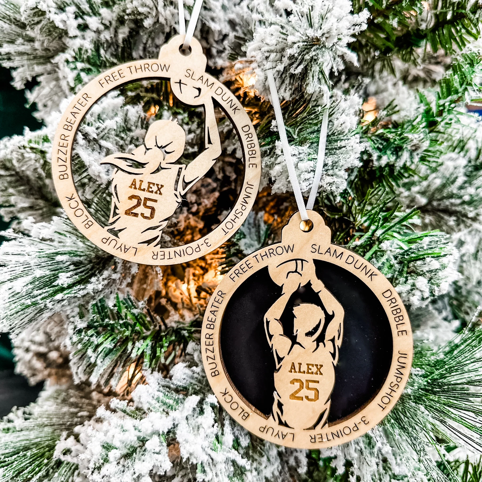 Personalized Team Sport Ornaments (Hockey, Baseball, and 19 More) - Image 12