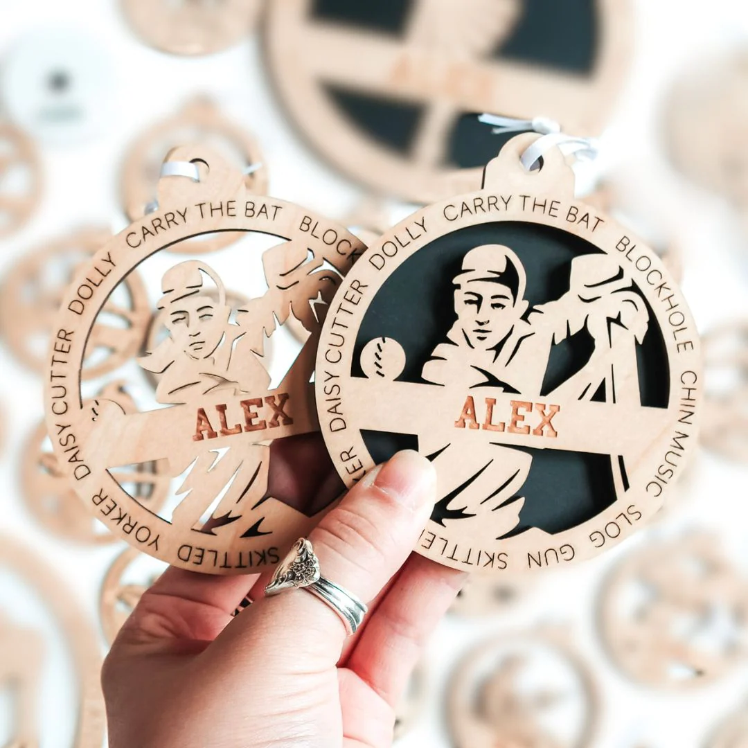 Personalized Team Sport Ornaments (Hockey, Baseball, and 19 More) - Image 13