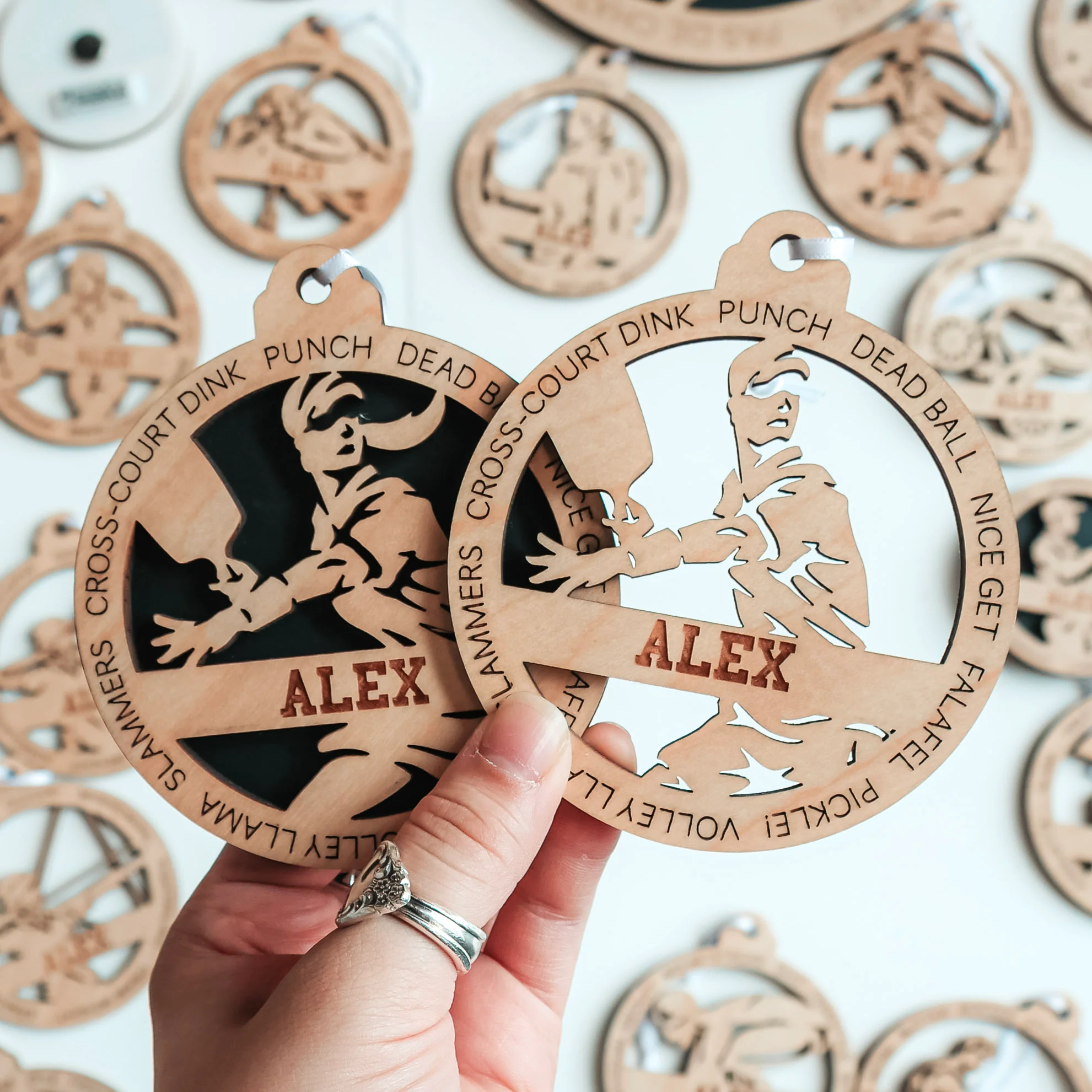 Personalized Team Sport Ornaments (Hockey, Baseball, and 19 More) - Image 28