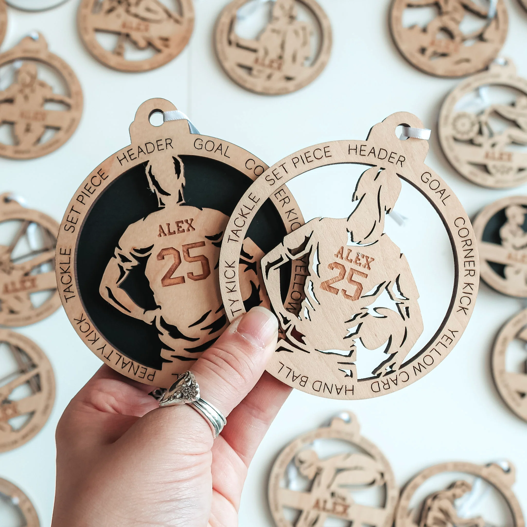 Personalized Team Sport Ornaments (Hockey, Baseball, and 19 More) - Image 34