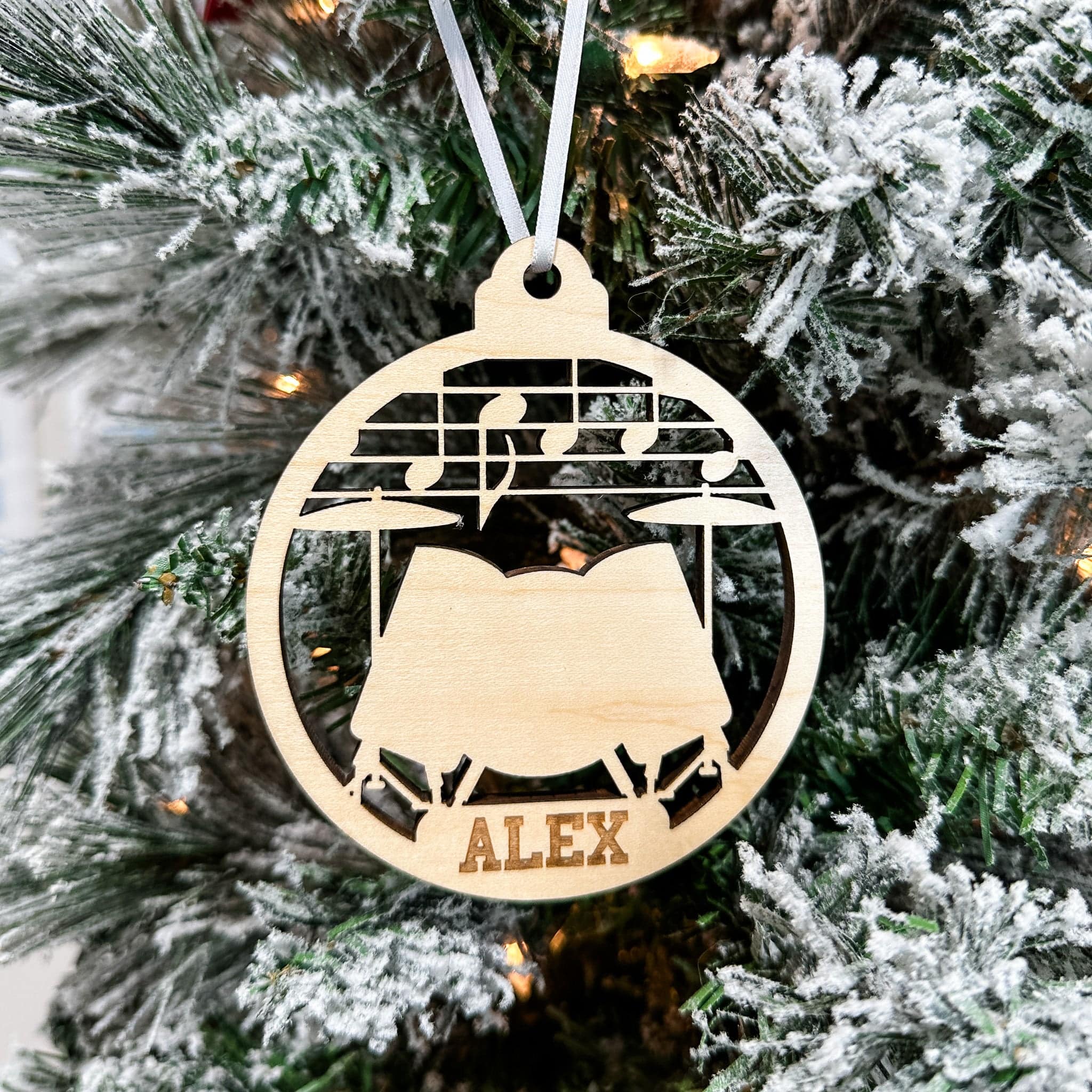 Personalized Instrument Ornaments (Piano, Guitar, and 13 Others) - Image 12