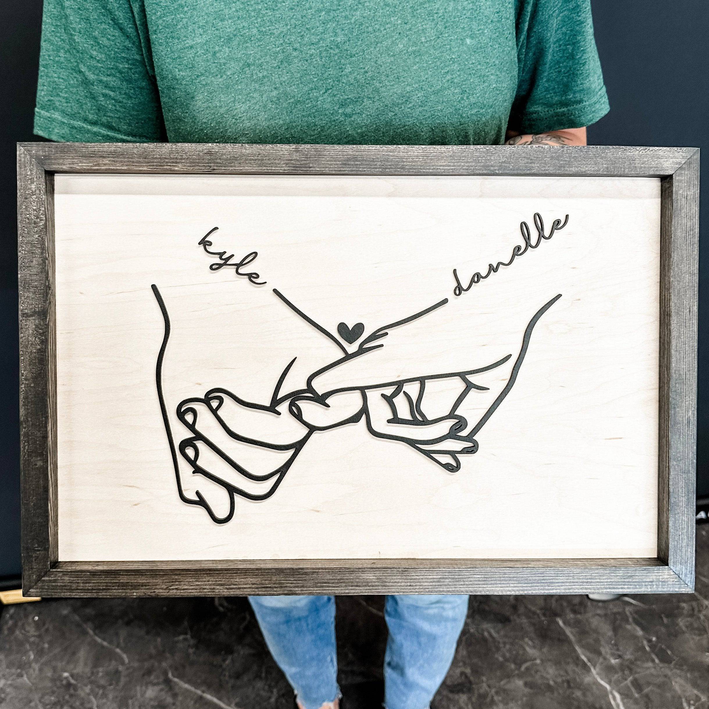 Personalized Pinky Promise Sign - Image 3