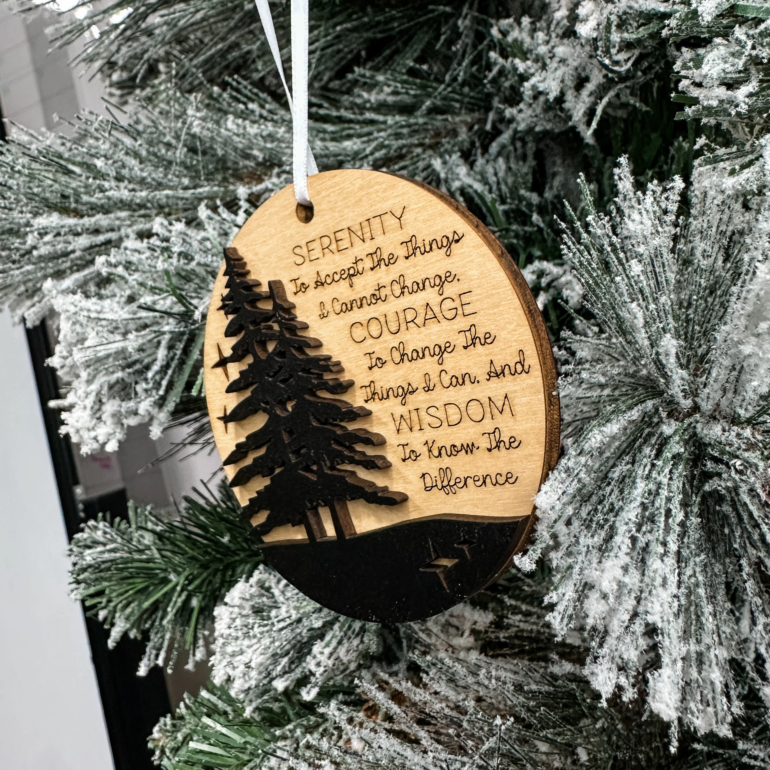 The Serenity Prayer Ornament - Image 2