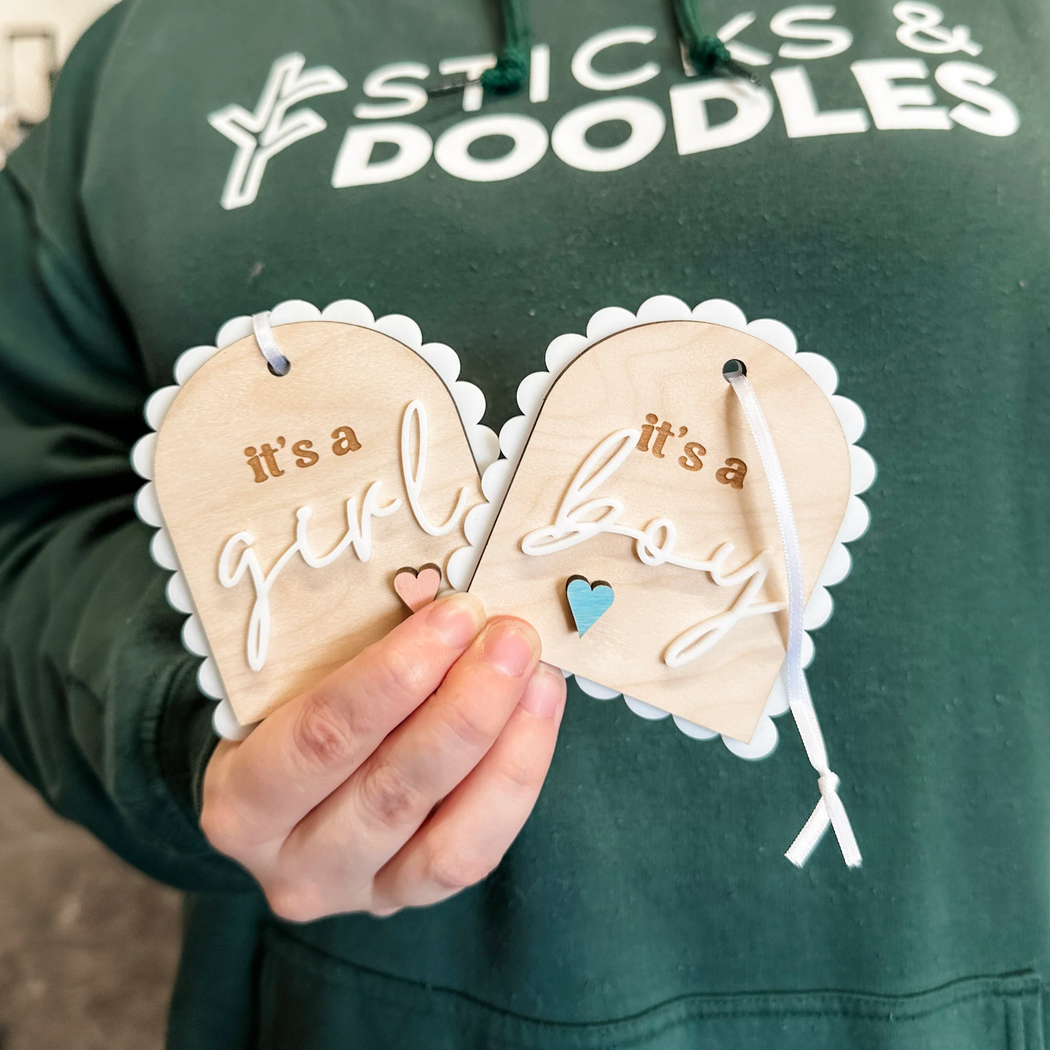 Gender Reveal Ornaments - Image 8
