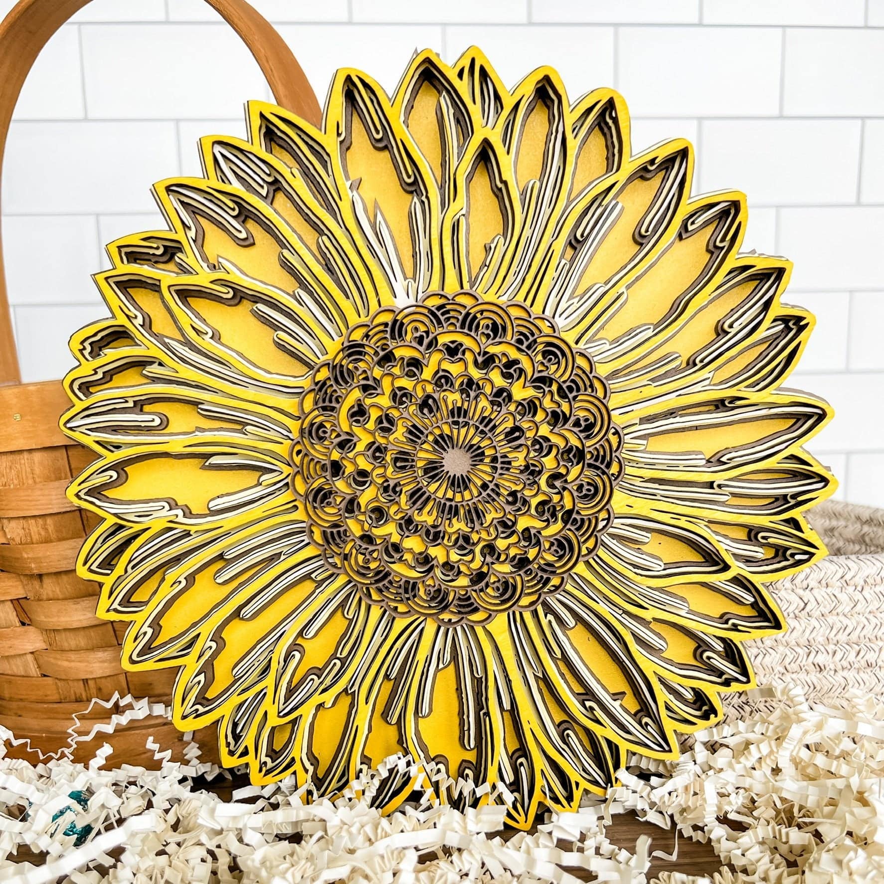 The Sunflower Wood Artwork - Image 2