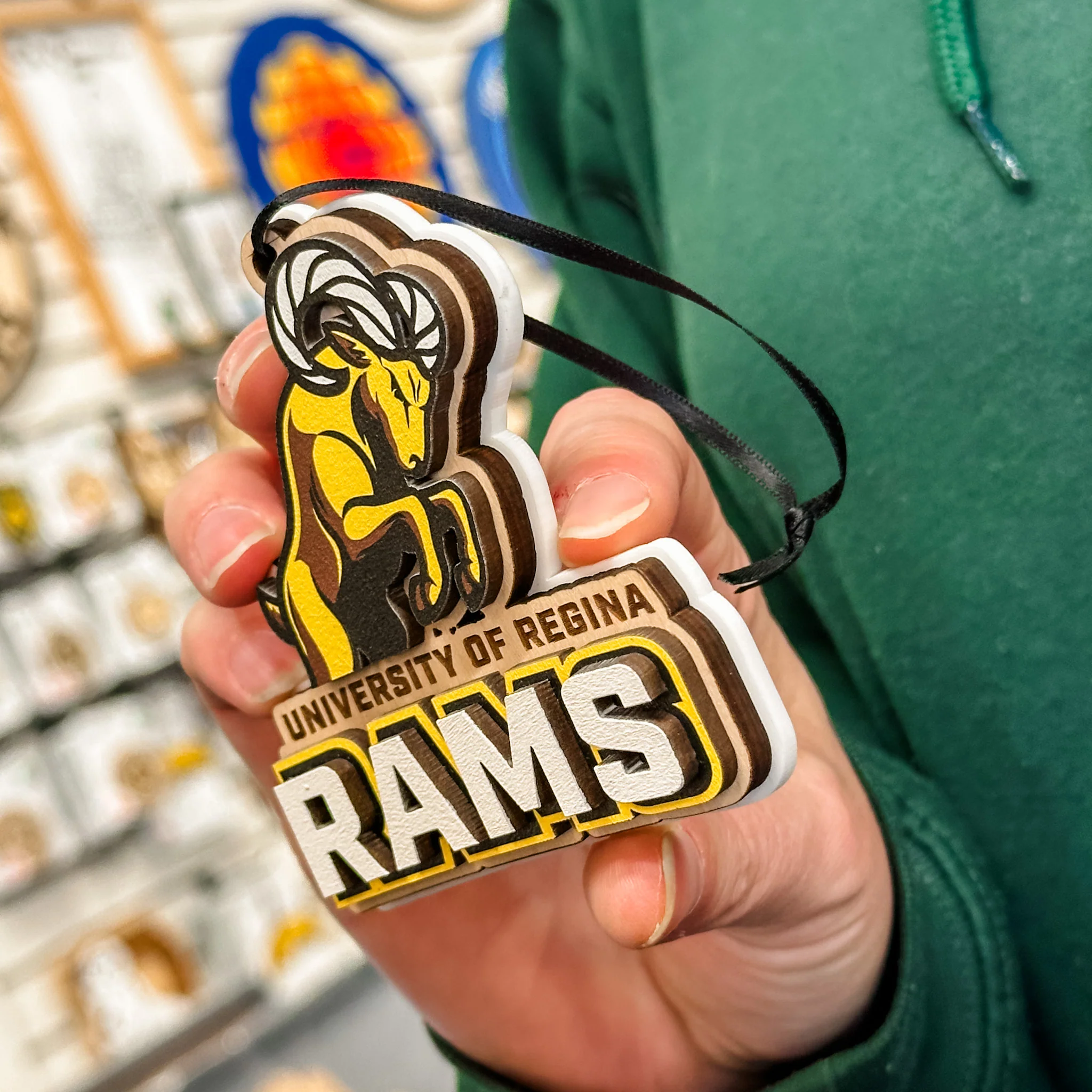 University of Regina Rams Ornament - Image 8